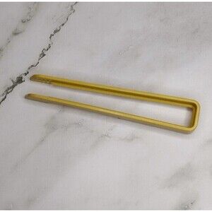 Tupperware Toaster Tongs Harvest Gold Hostess Party Gift Kitchen Gadget VTG